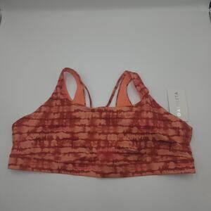Athleta Exhale Bra D-DD+ in Serene Island Coral Size 3X